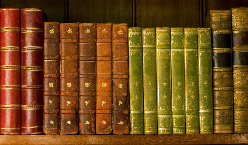 Книги на полке