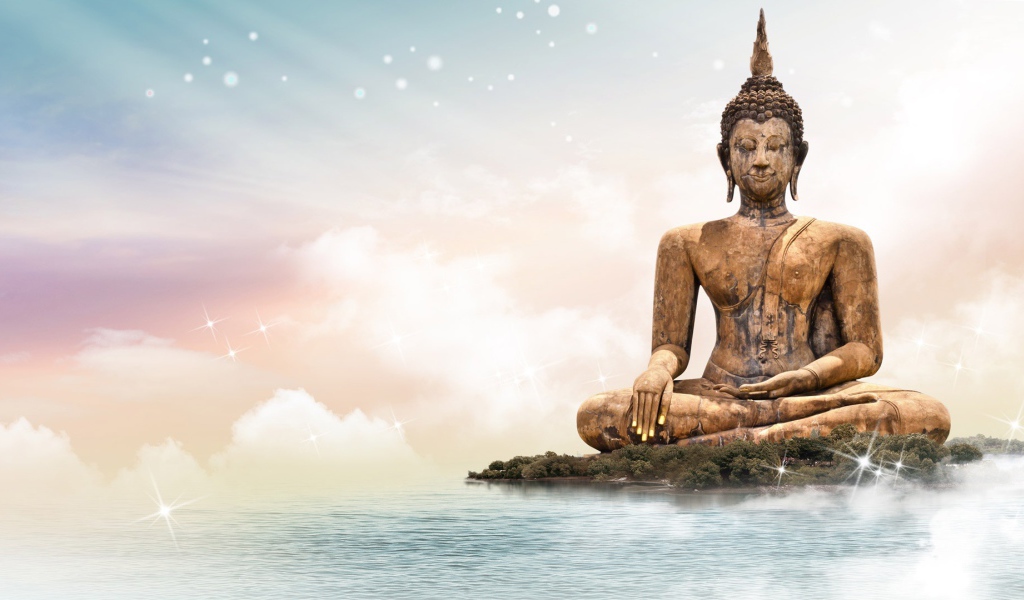 Будда на острове