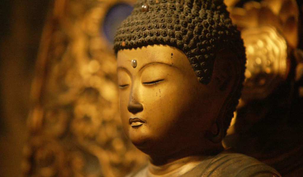 Будда с закрытыми глазами