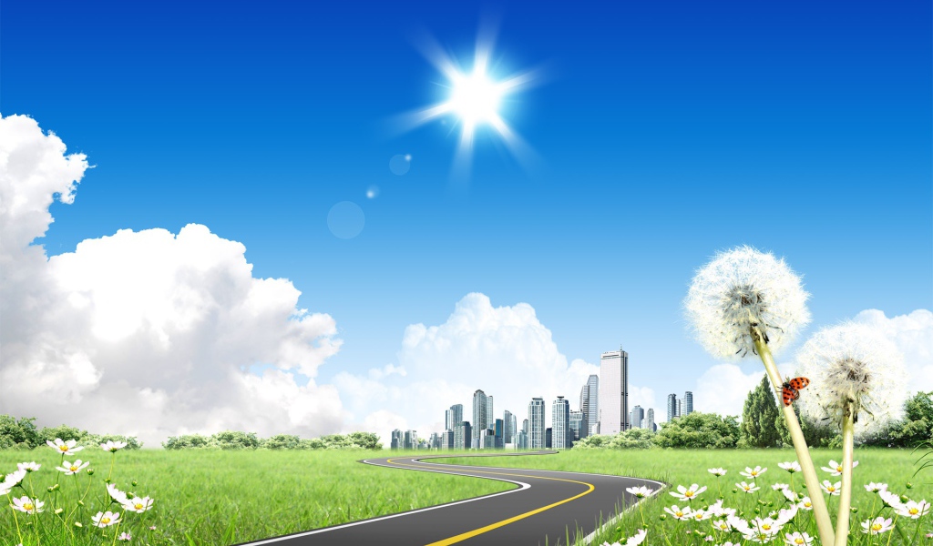 Город в будущем