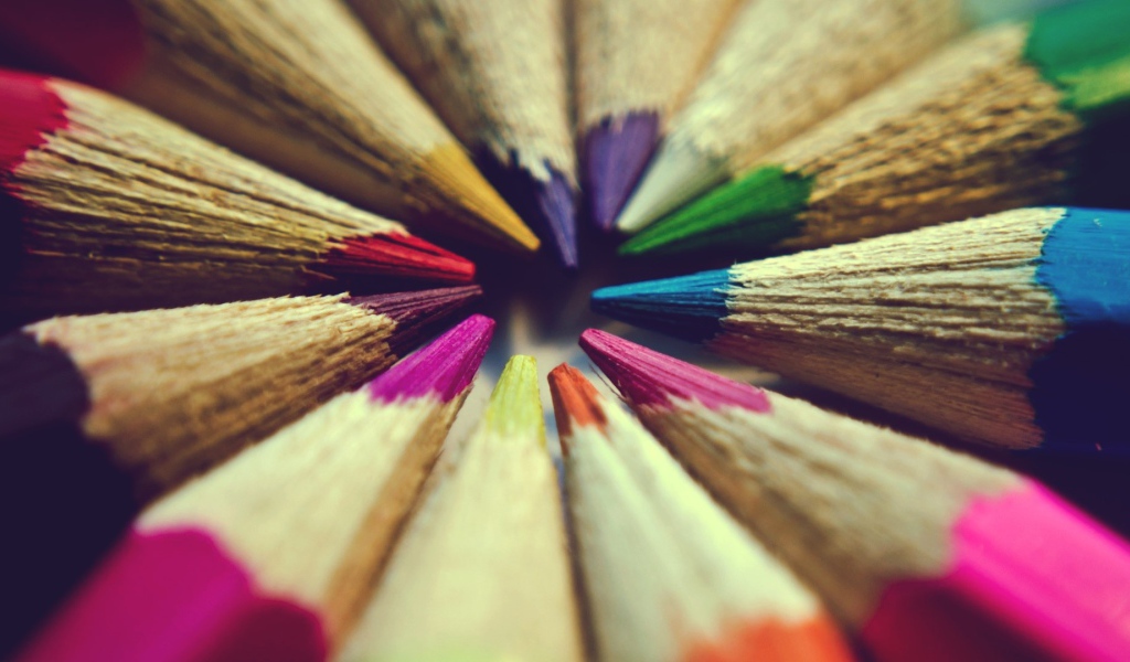 Разноцветные карандаши