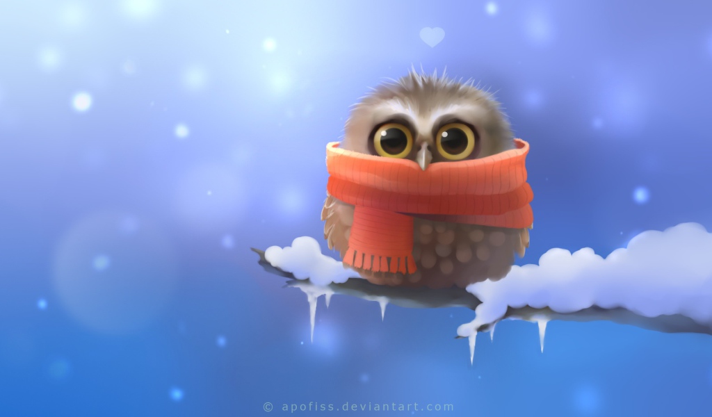 Симпатичный совенок