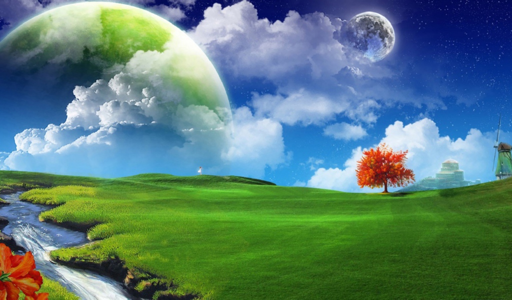 Фантастический пейзаж