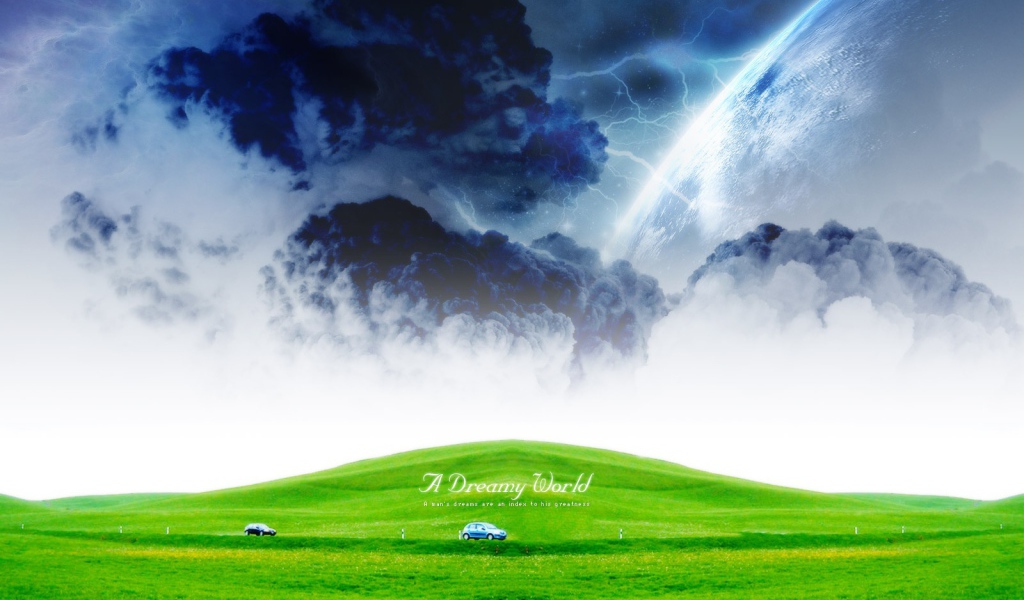 Зеленый фантастический мир