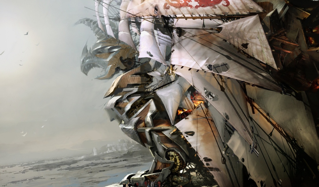 Железные паруса стимпанк