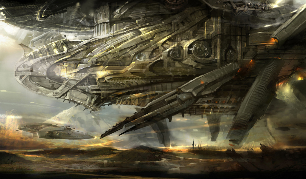 Сухопутный монстр стимпанк