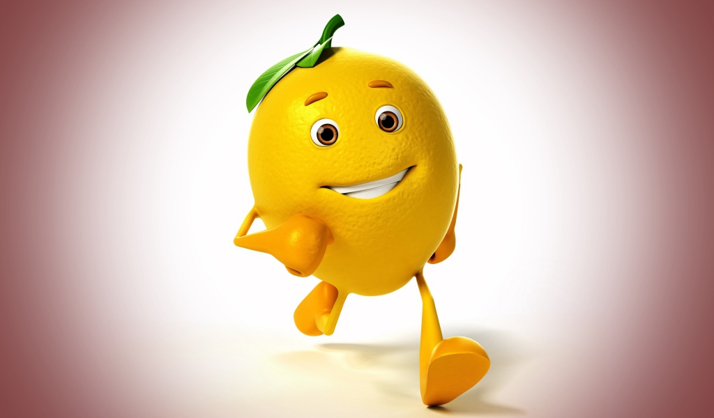 Лимон бежит навстречу