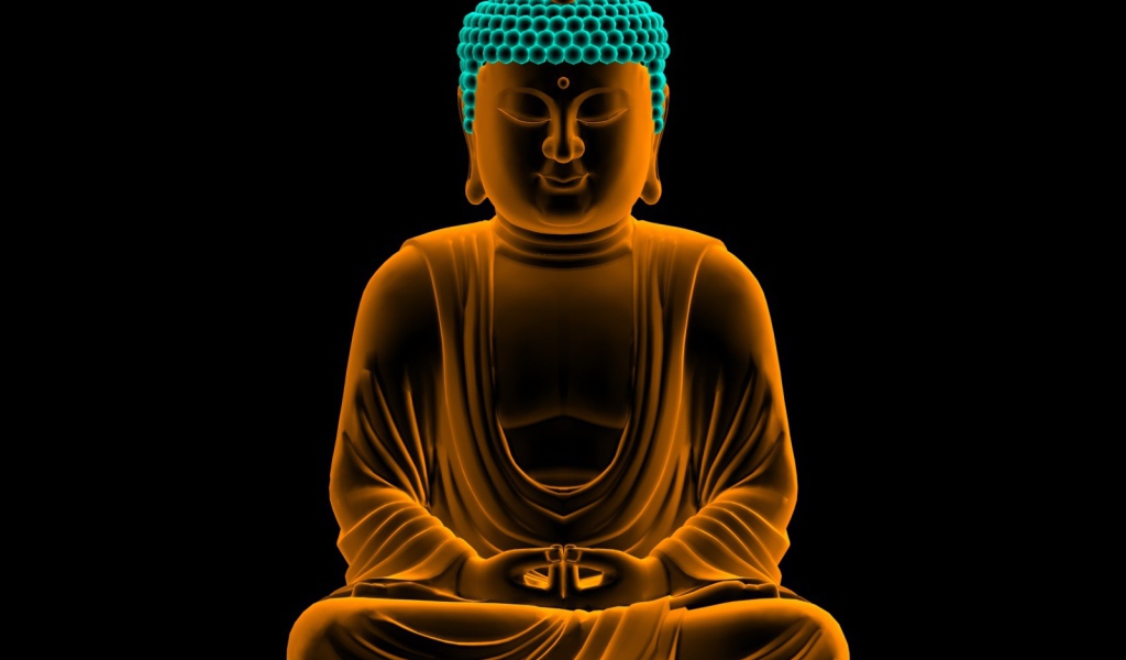 Неоновый Будда