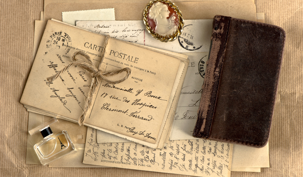 Ретро письма и духи