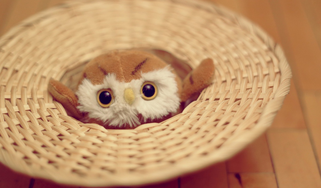 Mягкая игрушка совёнок