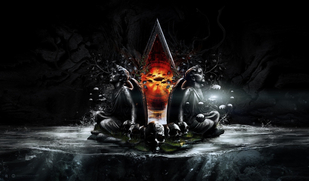 Статуи и черепа