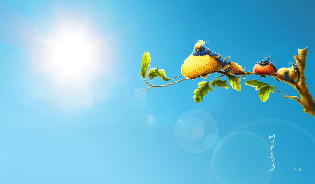 Солнечные птички