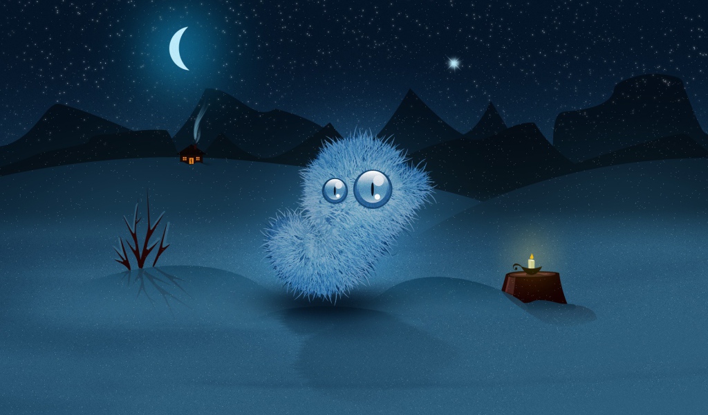 Зимняя ночь