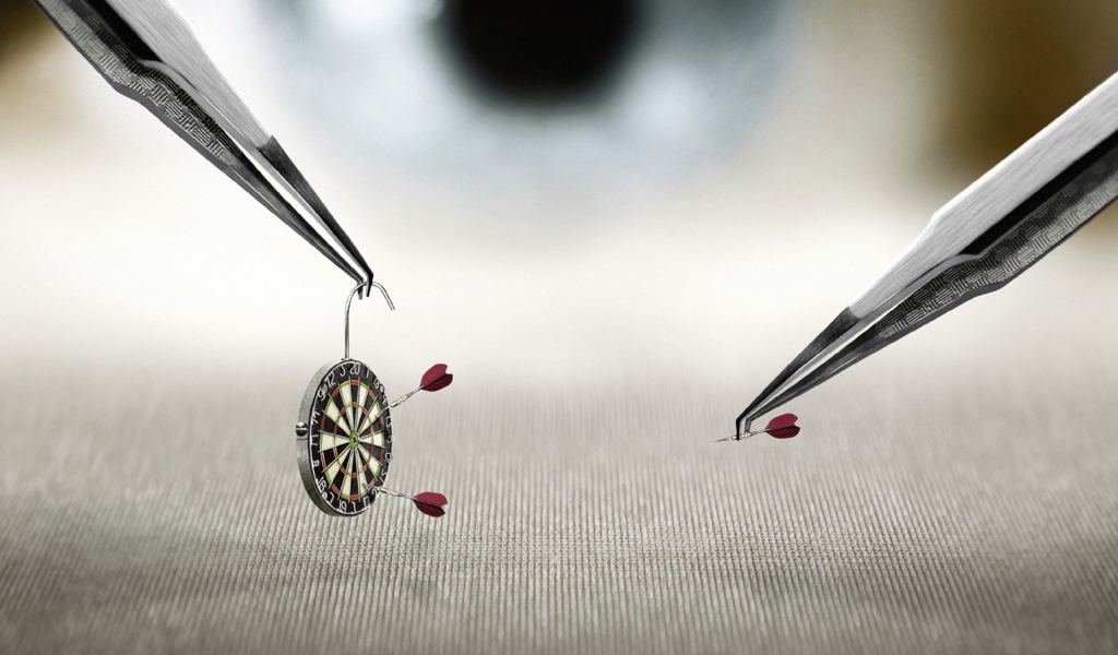 Darts на пинцете