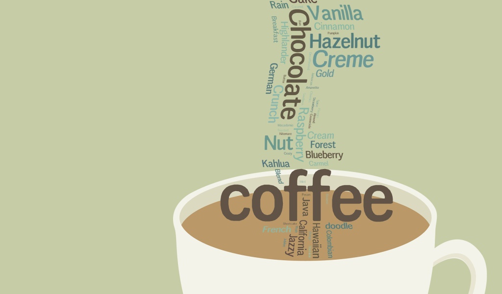 Чашка кофе и его ароматы