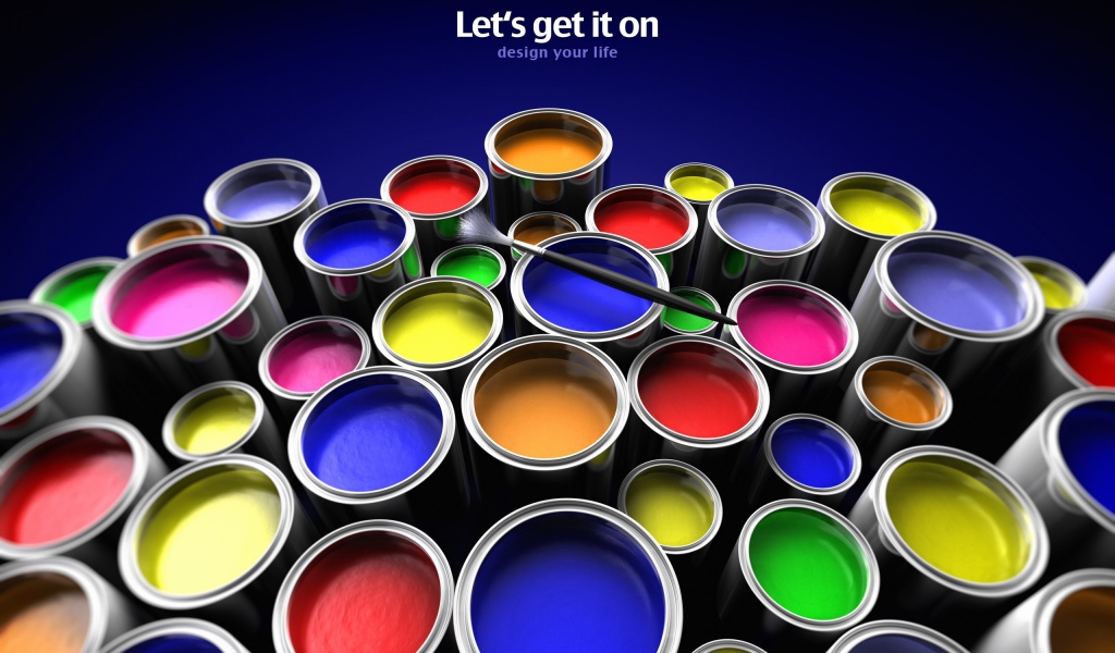 Банки с красками