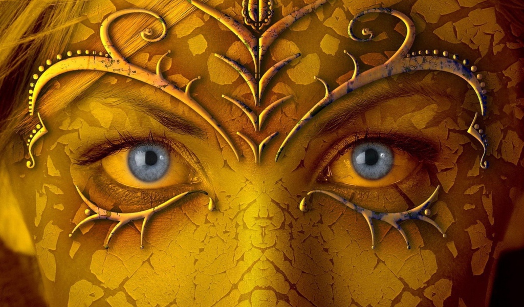 Разрисованное лицо