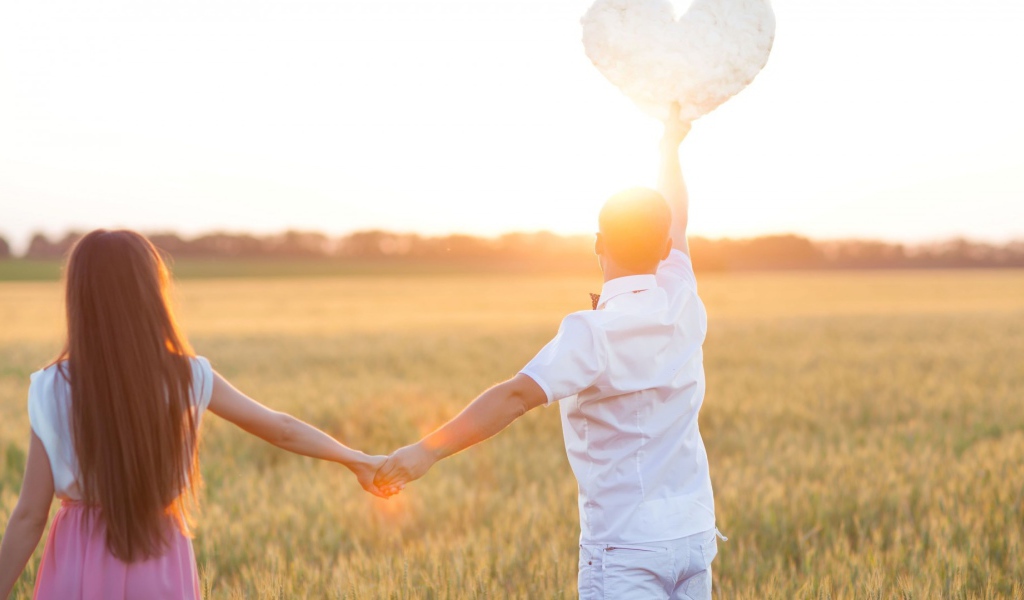 Пара влюблённая