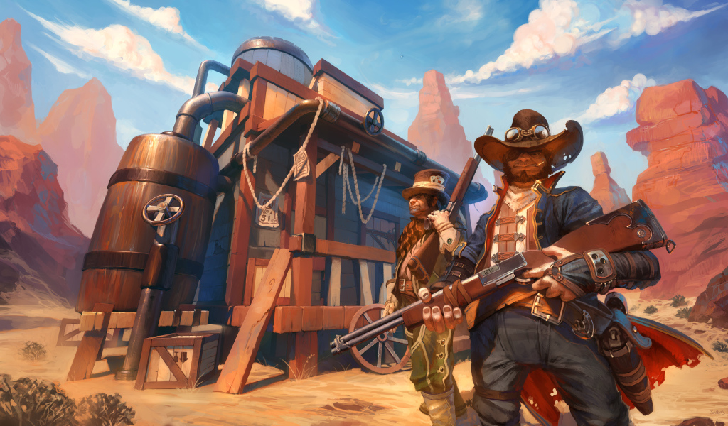 Бандиты на диком западе