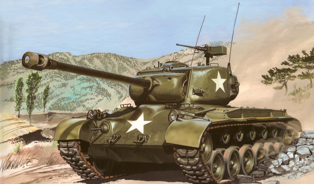 Американский средний танк М-26