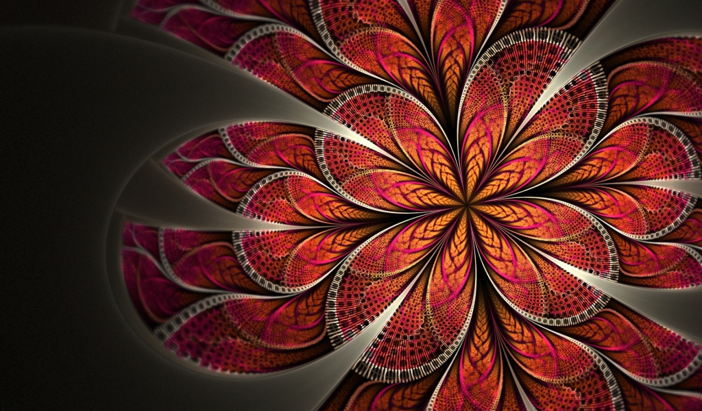 Узор цветок