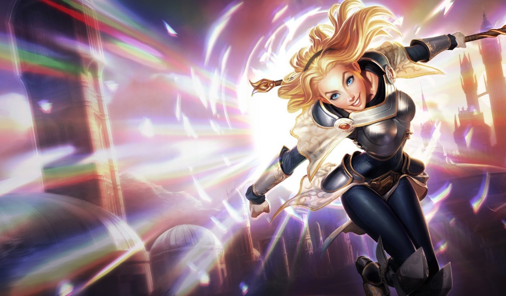 Блондинка в доспехах