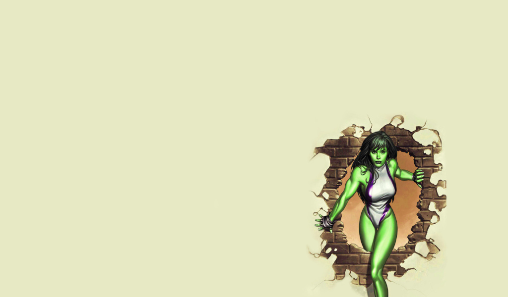 Девушка жена Халка