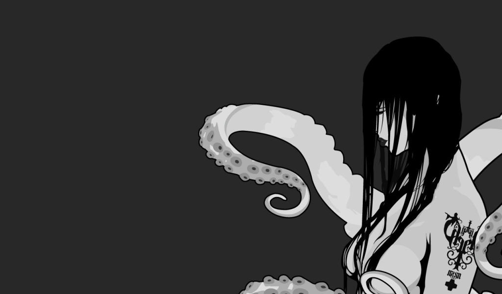 Девушка осьминог