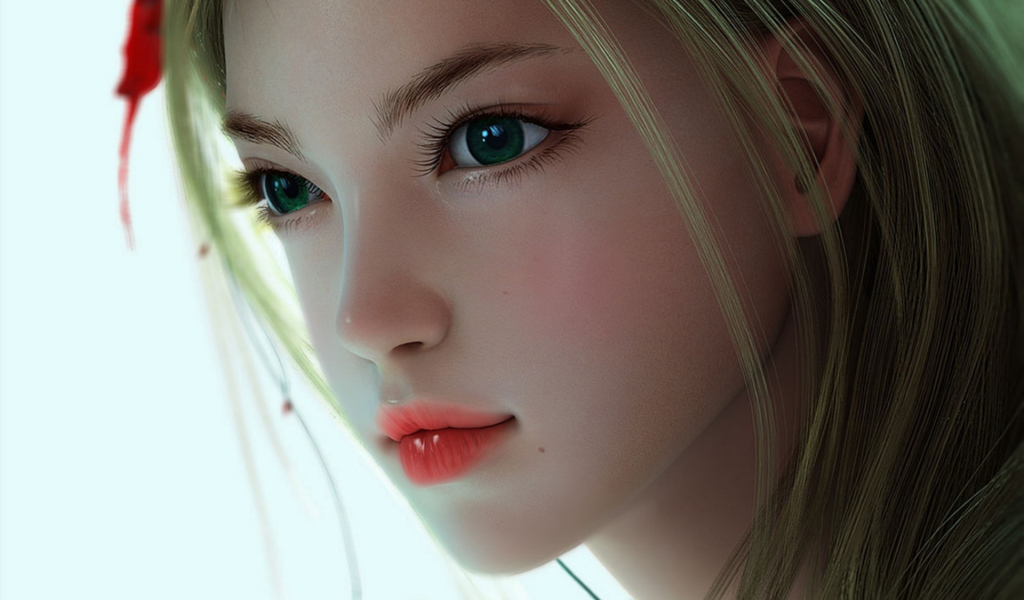 Картина портрет девушки