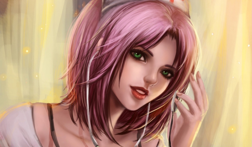 Портрет девушки доктора