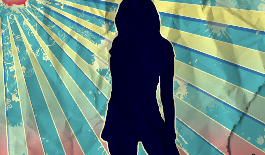 Силуэт девушки