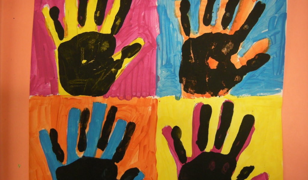 Картина Энди Уорхола Руки