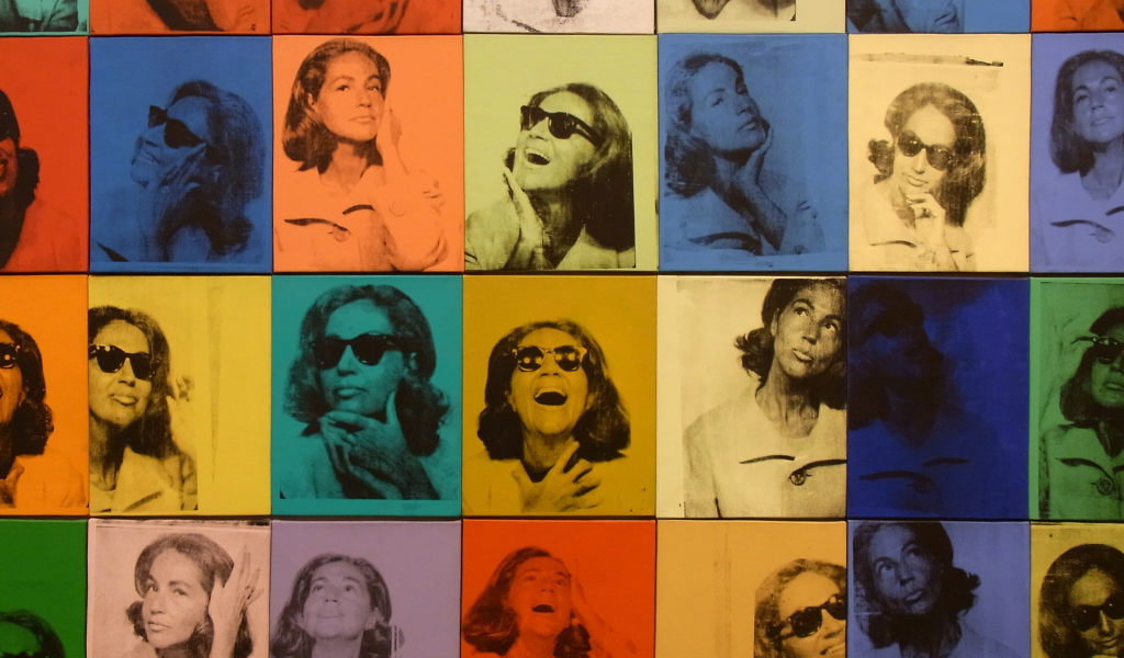 Картина Энди Уорхола шестидесятых