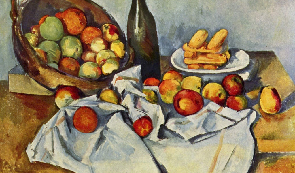 Картина Сезанна - Еда