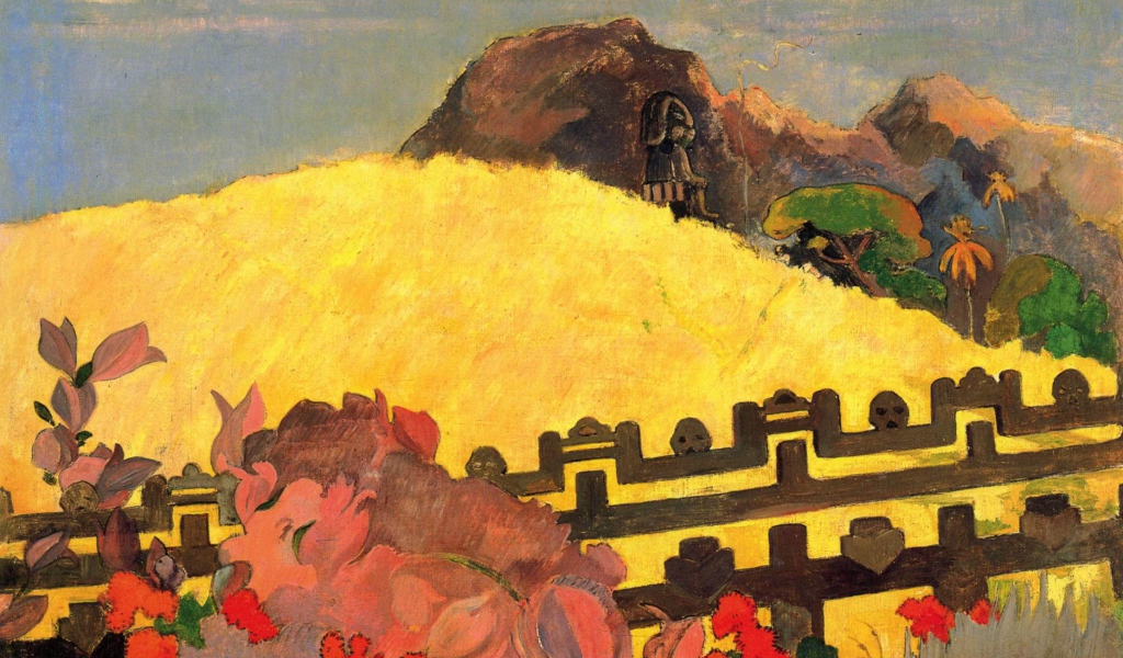 Картина Сезанна - золотой холм