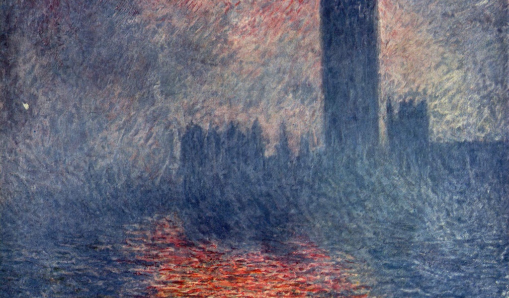 Картина Клода Моне - Замок