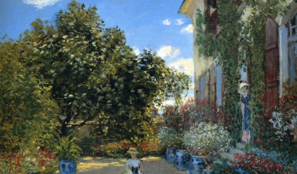 Картина Клода Моне - Экспозиция