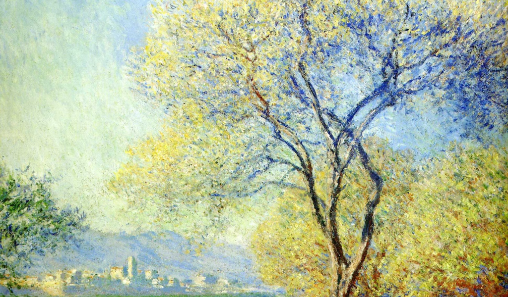 Картина Клода Моне - Весна