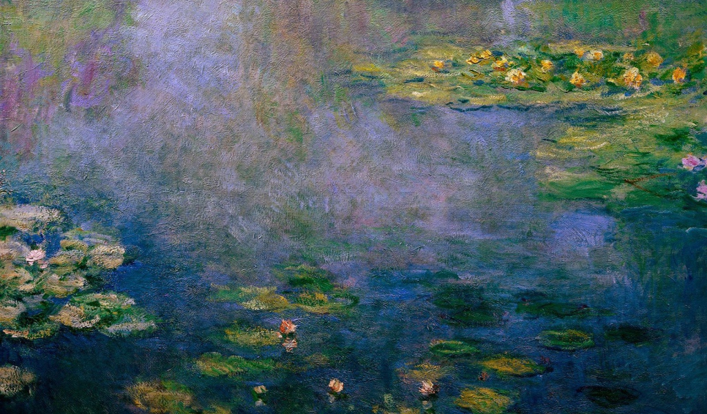 Картина Клода Моне - Водяные лилии