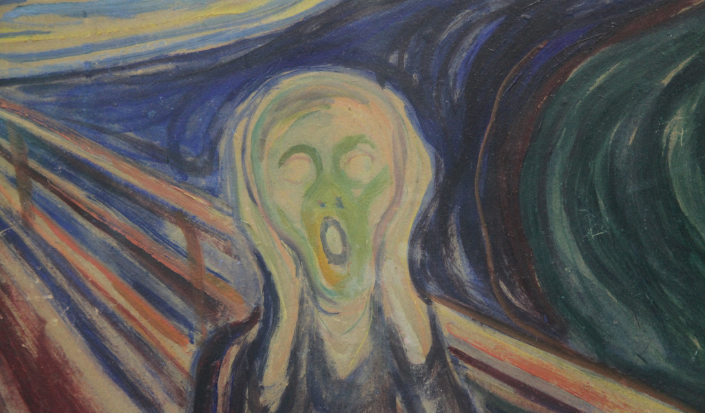 Картина Эдварда Мунка - Крик