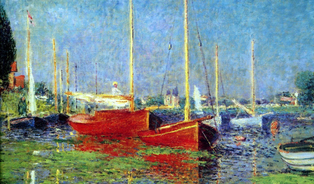 Картина Моне - Аржантей