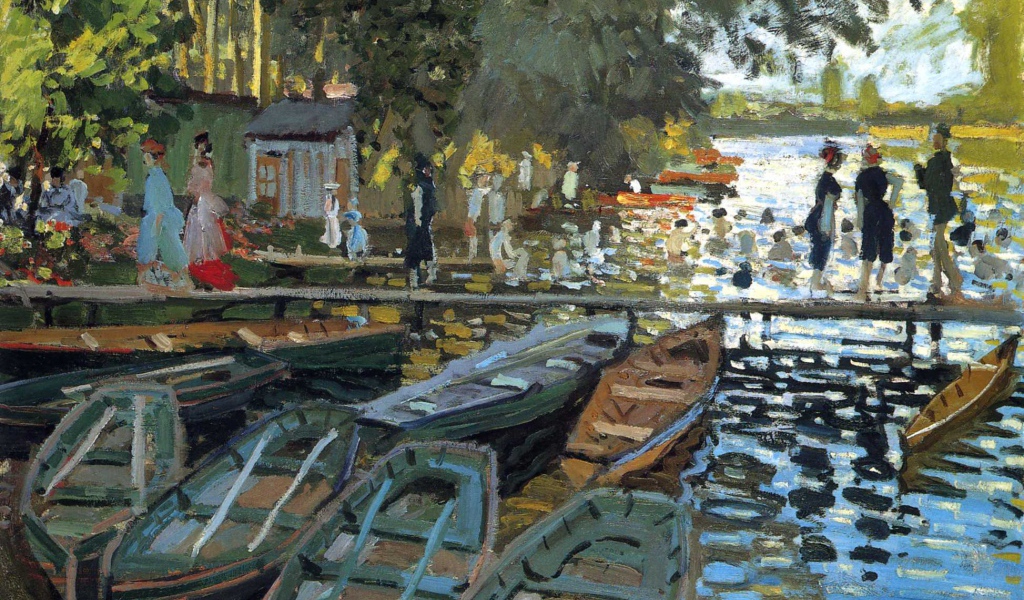 Картина Моне - Порт