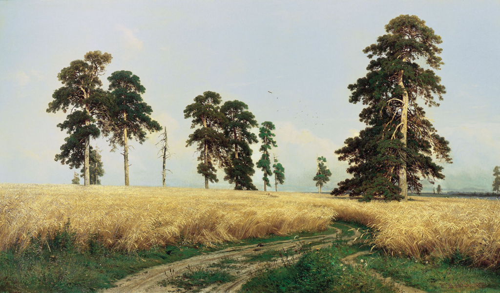 Картина Никас Сафронов - долгий путь