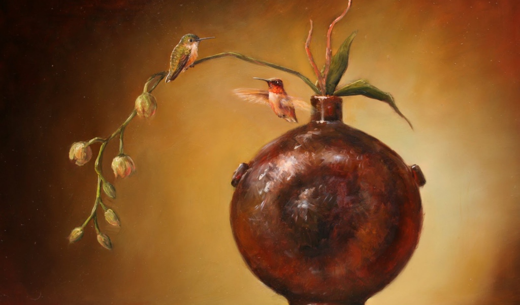 Картина Никаса Сафронова - Птицы