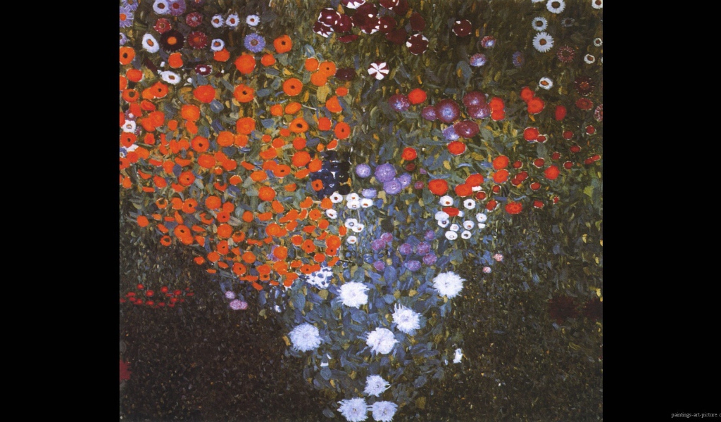 Картина Густава Климта - Ферма сад