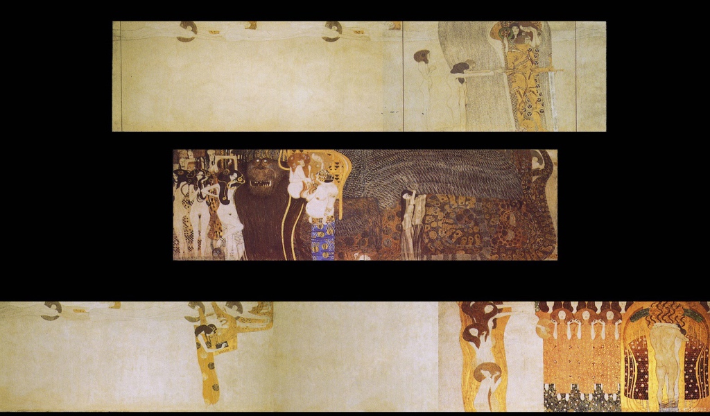 Картина Густава Климта - Три мира