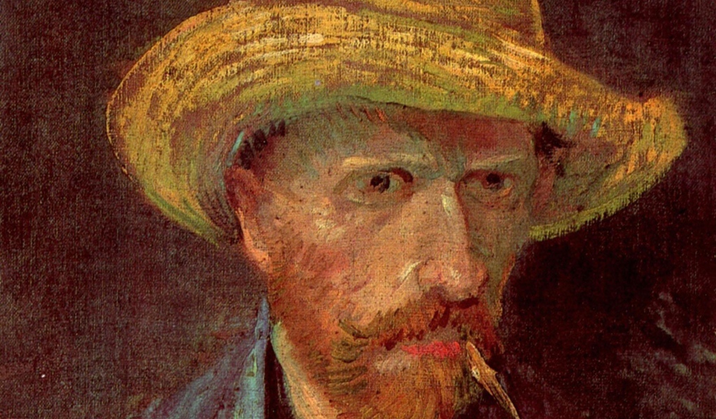 Картина Винсента Ван Гога - Человек в шляпе