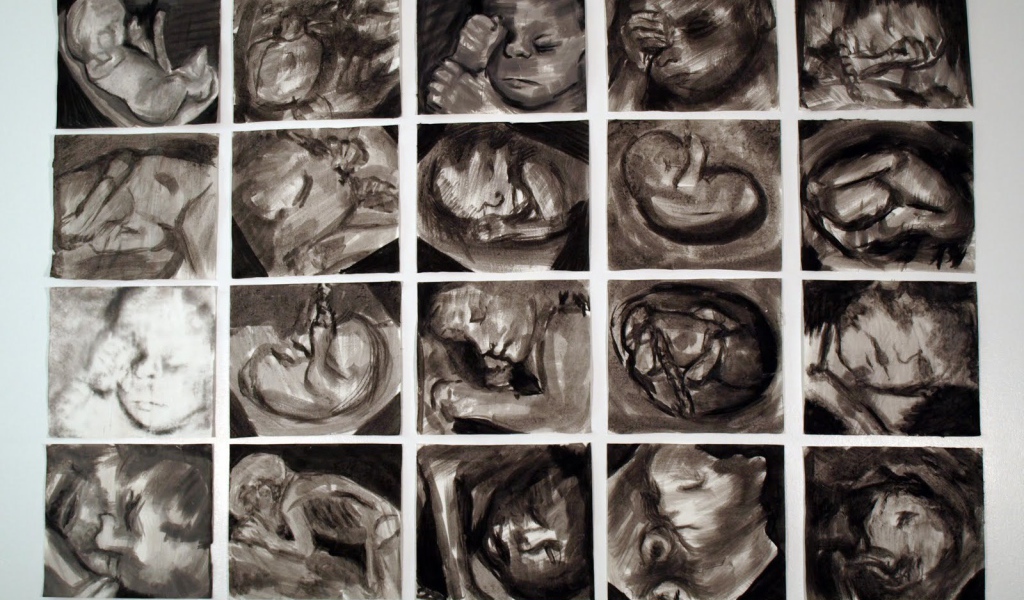 Картина Марлен Дюма - Плод