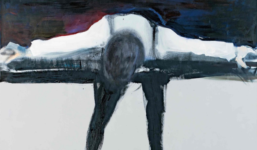 Картина Марлен Дюма - Измерение себе могилу