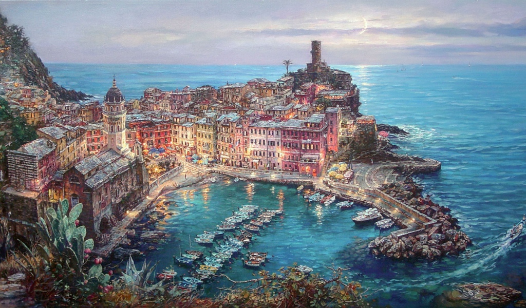 Луна над морем